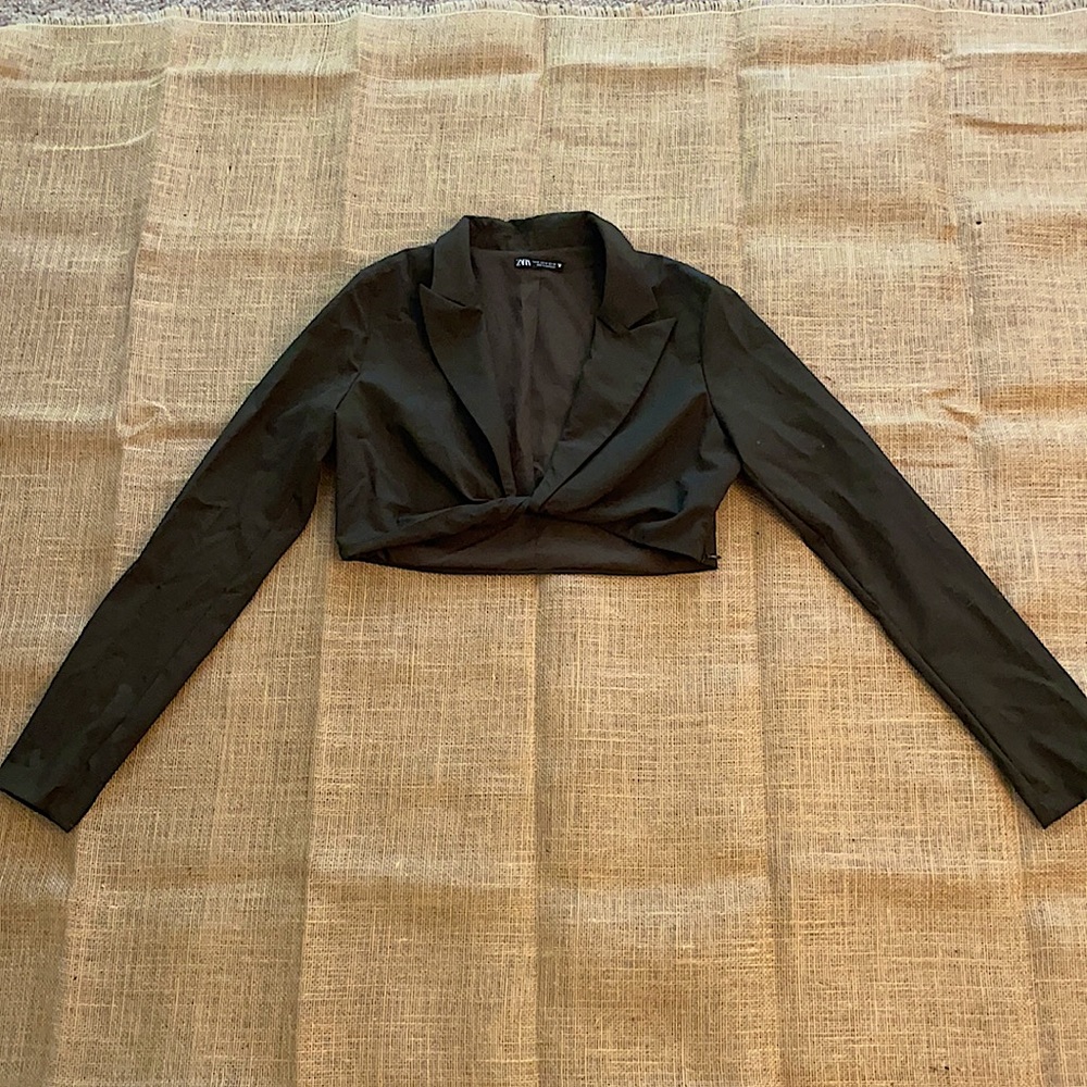 Zara Cropped Blazer